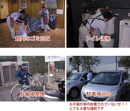 草加店業務の様子です
